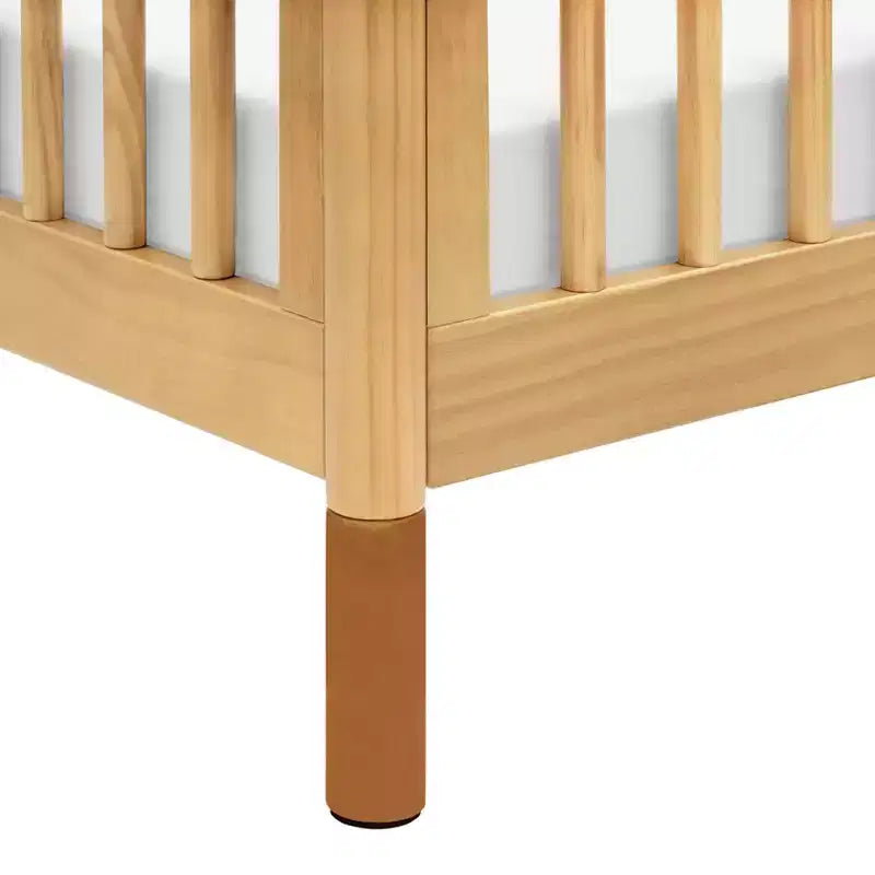 Mini-lit bébé convertible 4-en-1 avec pieds interchangeables