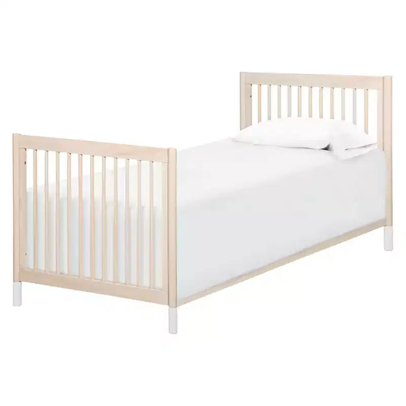 Mini-lit bébé convertible 4-en-1 avec pieds interchangeables