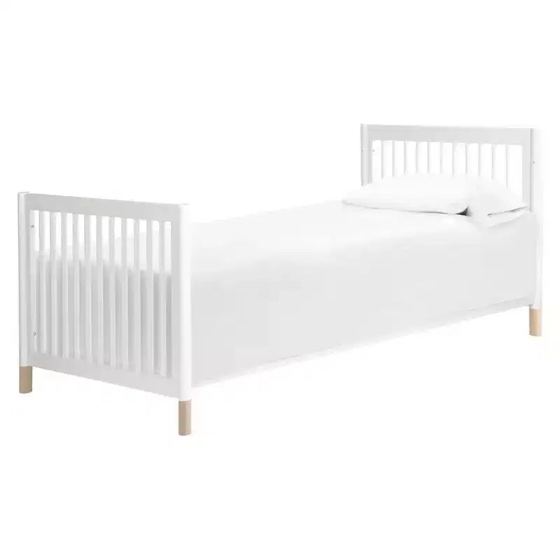 Mini-lit bébé convertible 4-en-1 avec pieds interchangeables