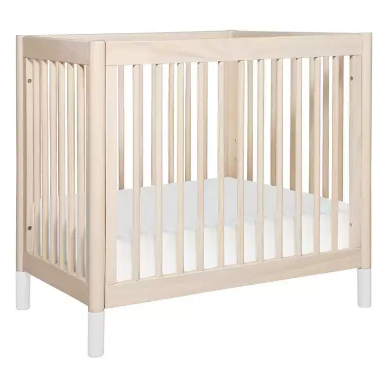Mini-lit bébé convertible 4-en-1 avec pieds interchangeables