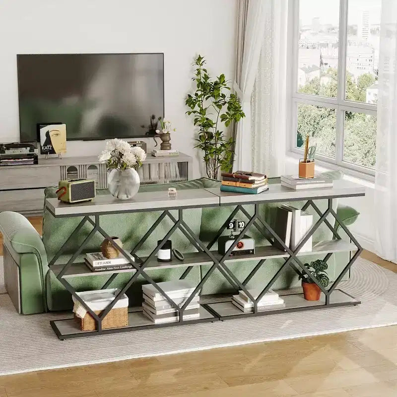 Console industrielle à 3 niveaux de 40 pouces