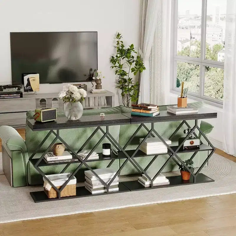 Console industrielle à 3 niveaux de 40 pouces