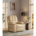 Fauteuil relax pivotant avec fonction chauffage, massage et porte-gobelet