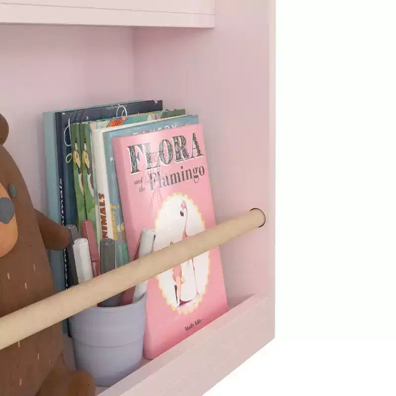 Whisen Étagère à Livres à 3 Niveaux pour Enfants, Aide à Garder les Chambres, Salles de Jeux et Salles de Classe Organisées