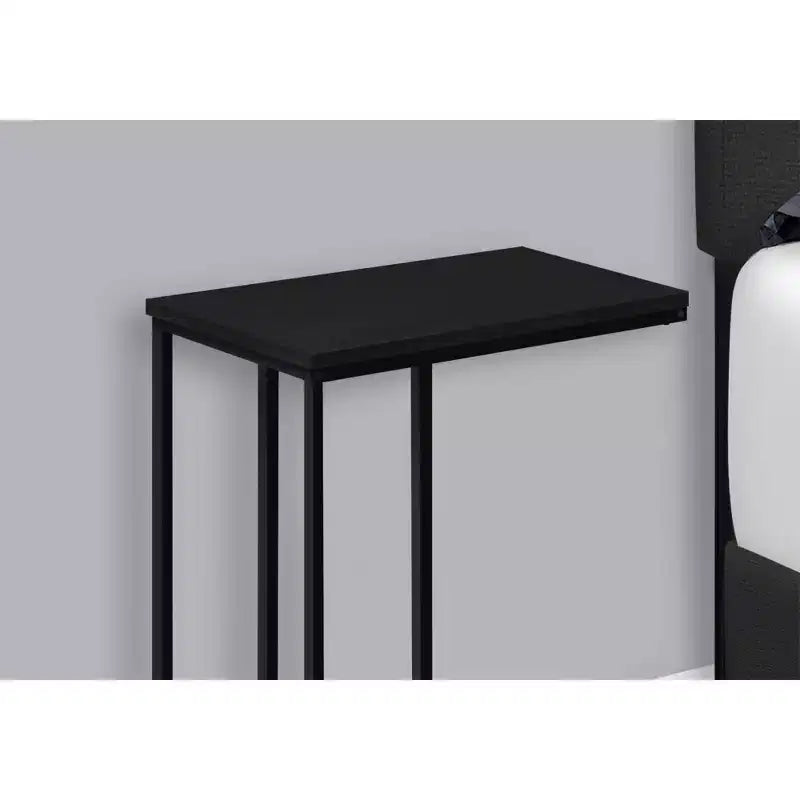 Table d'appoint en C Okak Minimalism avec cadre en métal, tables de plateau modernes, table d'accoudoir de canapé pour salon, chambre à coucher, côté de canapé