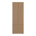 Soham Closet System Duo, Bedroom, Macadamia