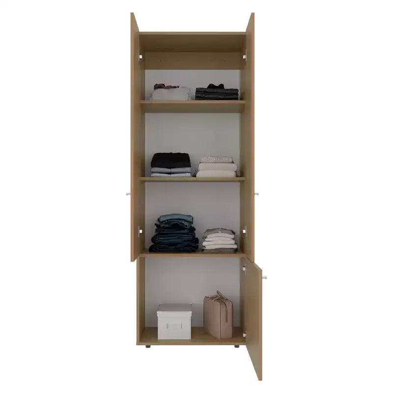 Soham - Système de rangement Duo, Chambre à coucher, Macadamia
