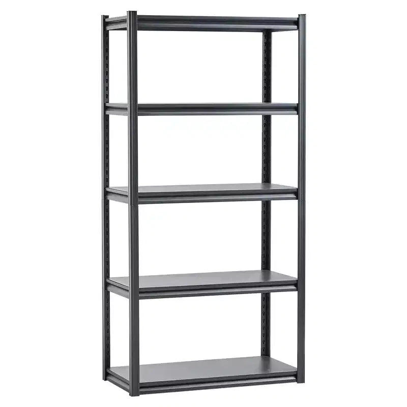 VEVOR Storage Shelves, 2000lbs, 5Tier Garage Storage Shelving, 18 Dx36 Wx72 H Adjustable Metal Shelves for Garage Shelves Utility Rack Shelf,Black