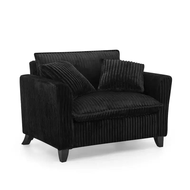 Fauteuil paresseux, fauteuil simple et confortable, avec dossier et coussin moelleux, doté d'accoudoirs des deux côtés