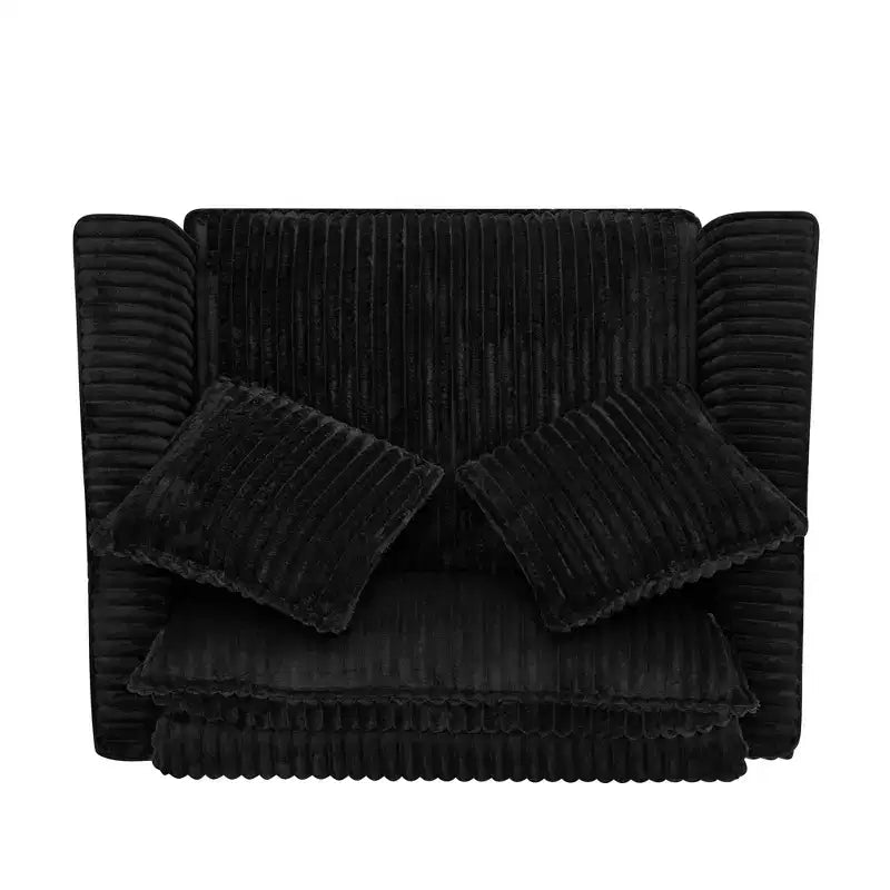 Fauteuil paresseux, fauteuil simple et confortable, avec dossier et coussin moelleux, doté d'accoudoirs des deux côtés