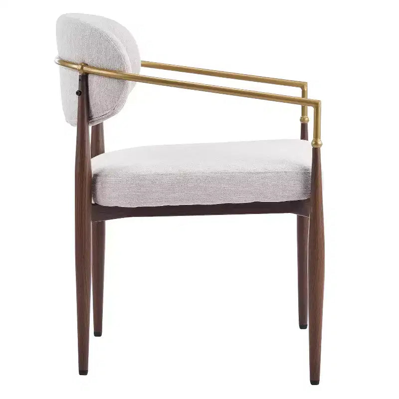 Christopher Knight Home Elodie Chaises de salle à manger modernes rembourrées (Lot de 2)