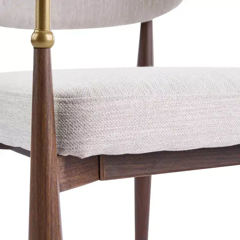 Christopher Knight Home Elodie Chaises de salle à manger modernes rembourrées (Lot de 2)