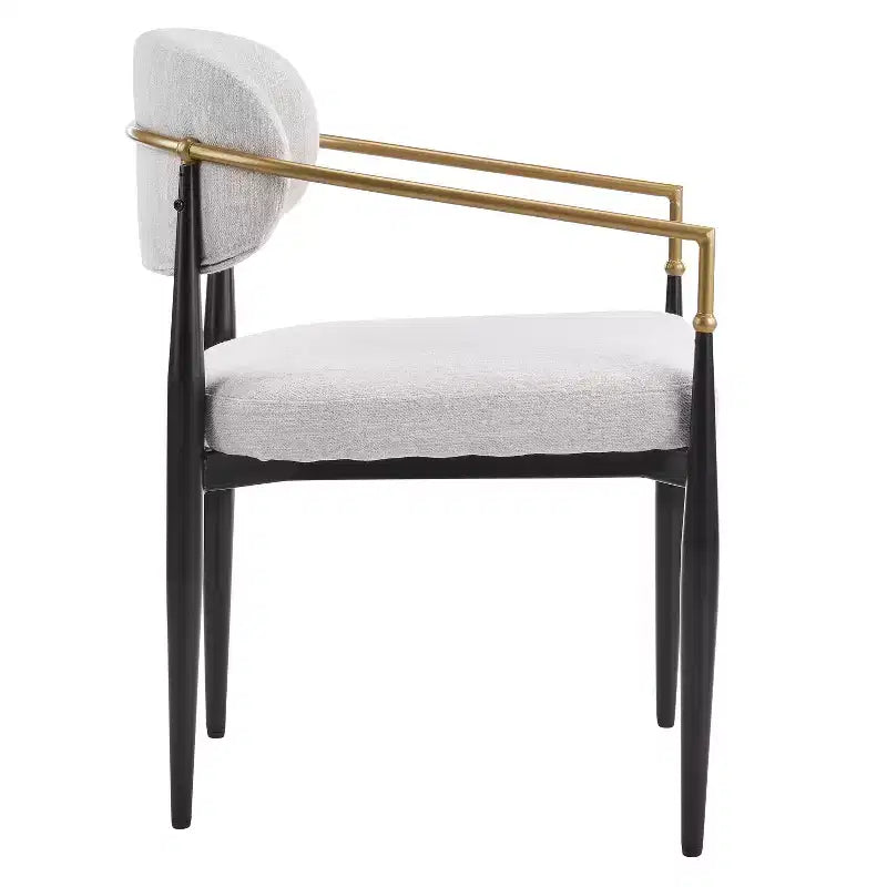 Christopher Knight Home Elodie Chaises de salle à manger modernes rembourrées (Lot de 2)