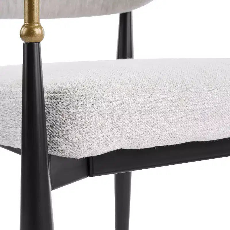 Christopher Knight Home Elodie Chaises de salle à manger modernes rembourrées (Lot de 2)
