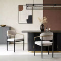 Christopher Knight Home Elodie Modern Upholstered Dining Chairs (Set of 2)
