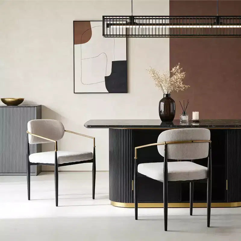 Christopher Knight Home Elodie Modern Upholstered Dining Chairs (Set of 2)
