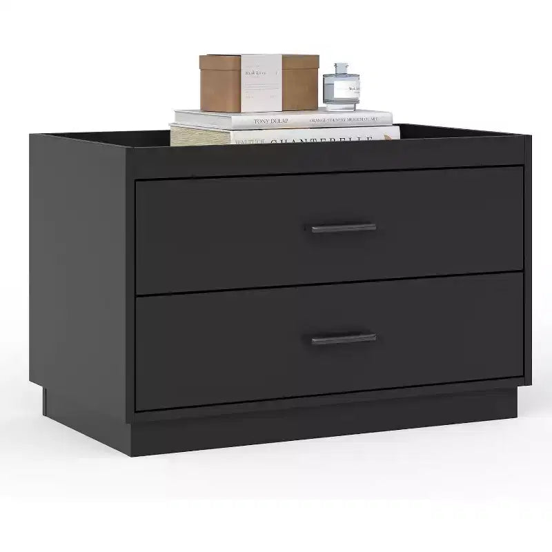 Stackable Storage Drawers, 28 Wide Storage Bins with 2 Drawers for Closet Organizers