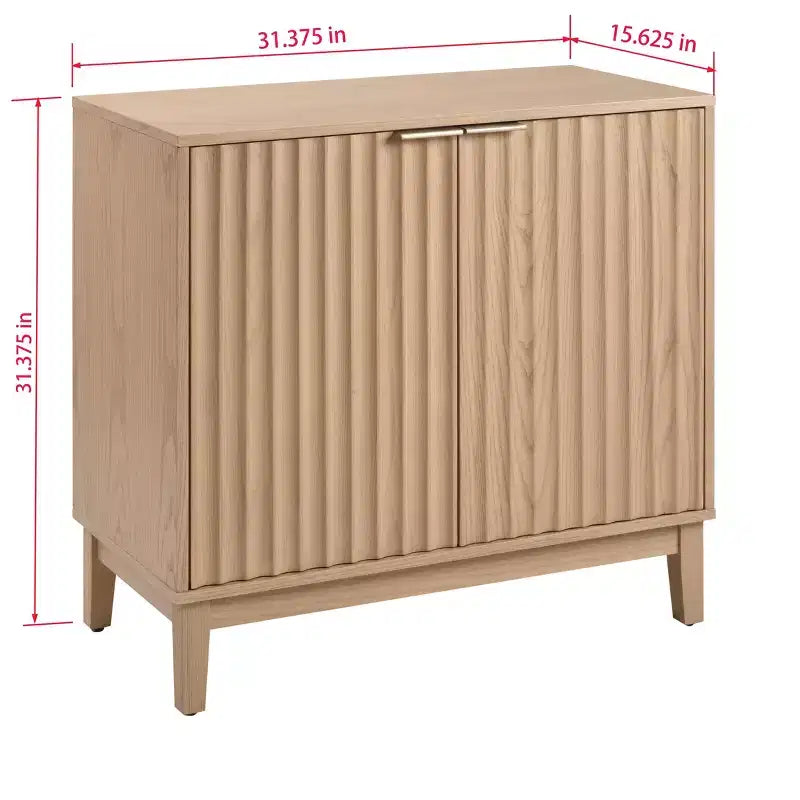 Buffet en bois avec étagère réglable, meuble de rangement pour bar à café, console d'entrée et armoire de rangement au sol - 31