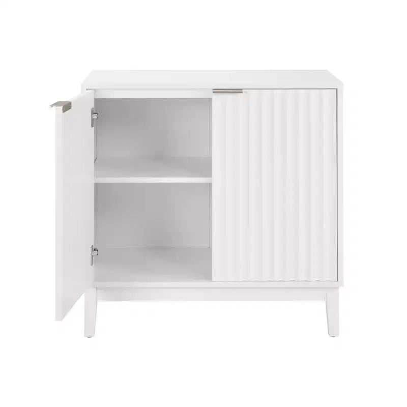 Buffet en bois avec étagère réglable, meuble de rangement pour bar à café, console d'entrée et armoire de rangement au sol - 31
