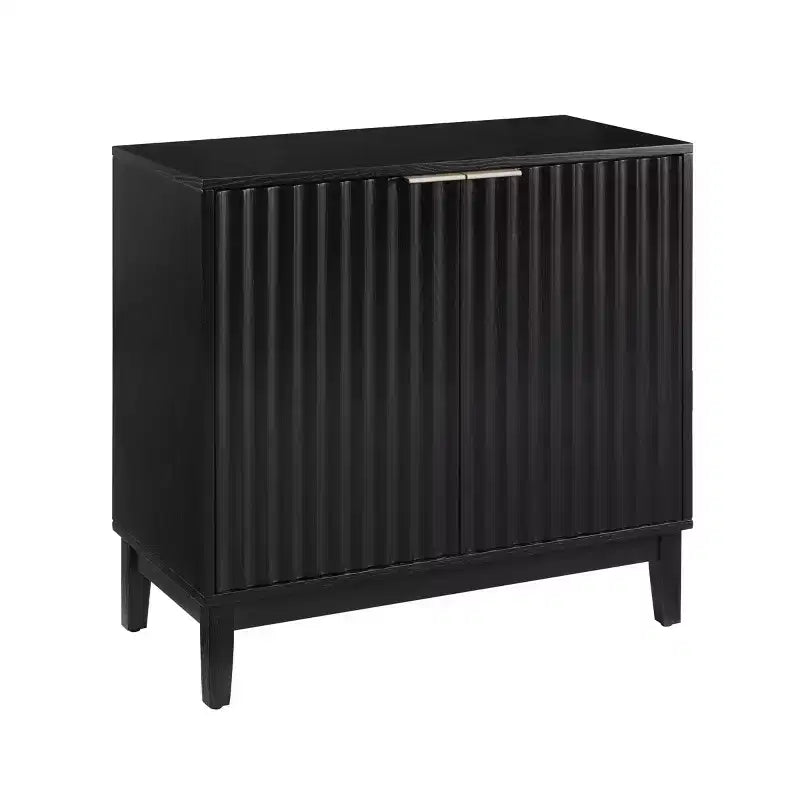 Buffet en bois avec étagère réglable, meuble de rangement pour bar à café, console d'entrée et armoire de rangement au sol - 31