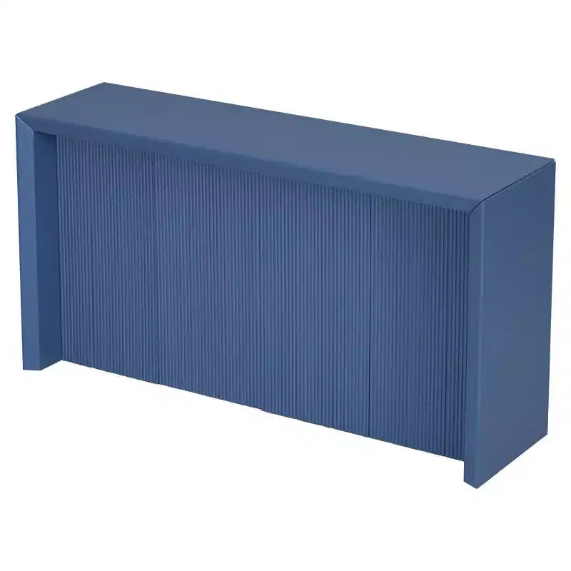 Console d'entrée moderne avec design ondulé, Table d'appoint pour couloir, salon ou bureau - Panipeachy