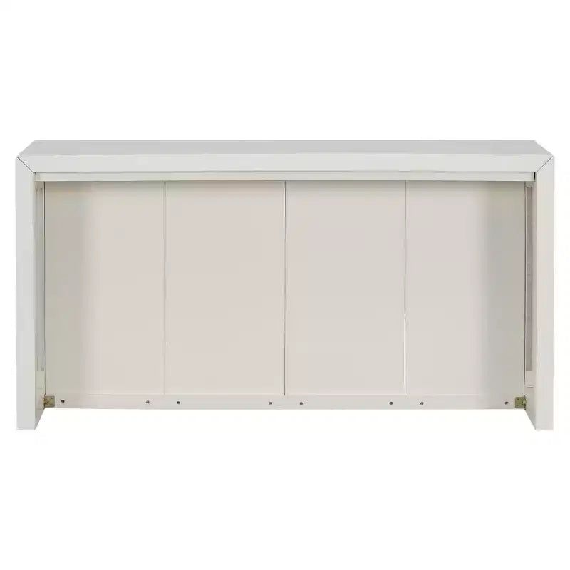 Console d'entrée moderne avec design ondulé, Table d'appoint pour couloir, salon ou bureau - Panipeachy