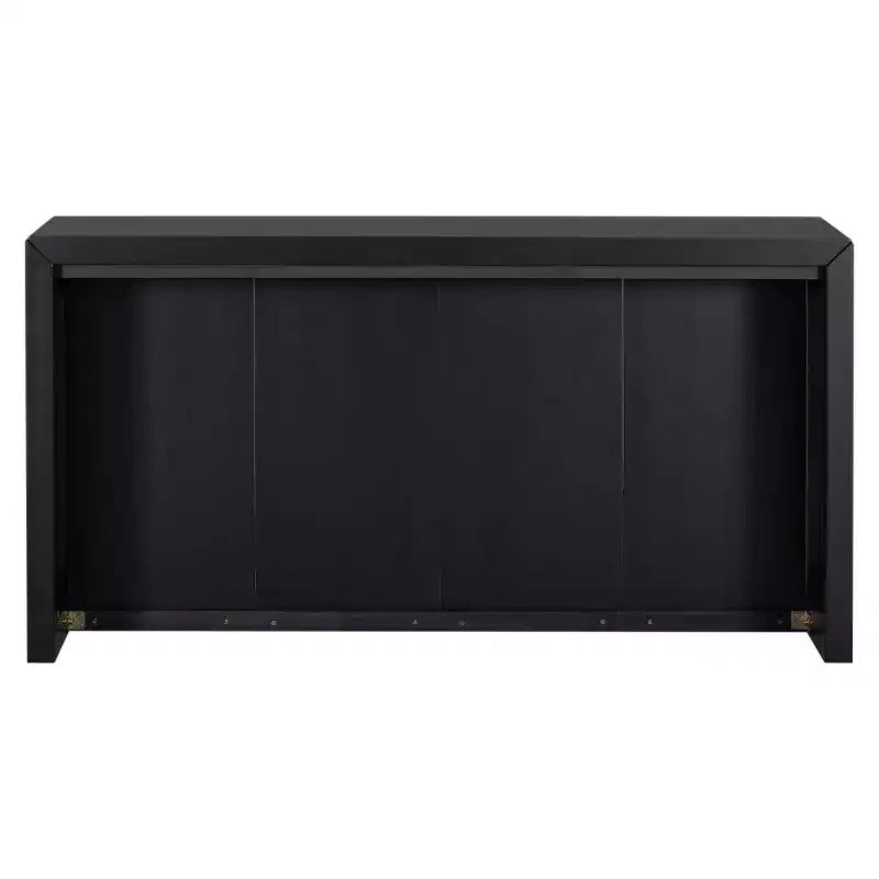 Console d'entrée moderne avec design ondulé, Table d'appoint pour couloir, salon ou bureau - Panipeachy