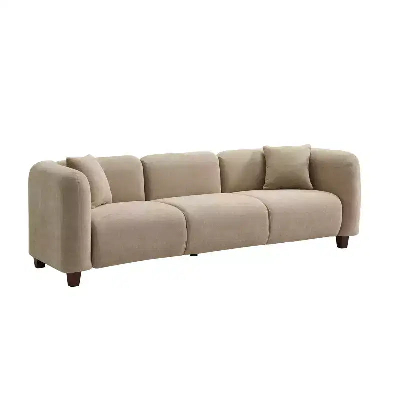 Christopher Knight Home Aldridge Canapé d'appartement moderne 87 - 3 places compact à faible profondeur