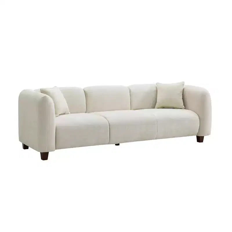 Christopher Knight Home Aldridge Canapé d'appartement moderne 87 - 3 places compact à faible profondeur
