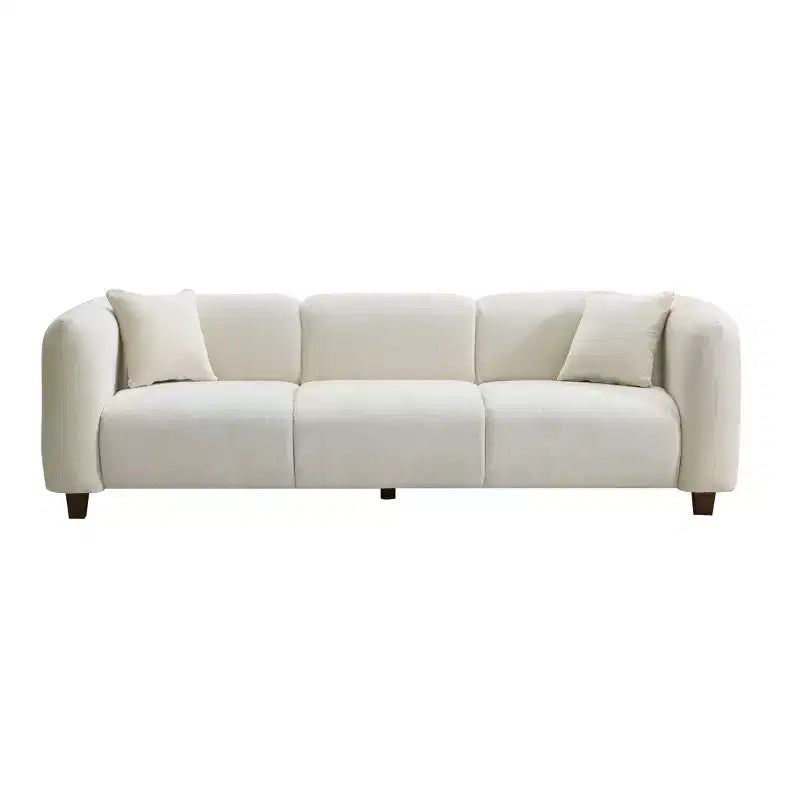 Christopher Knight Home Aldridge Canapé d'appartement moderne 87 - 3 places compact à faible profondeur
