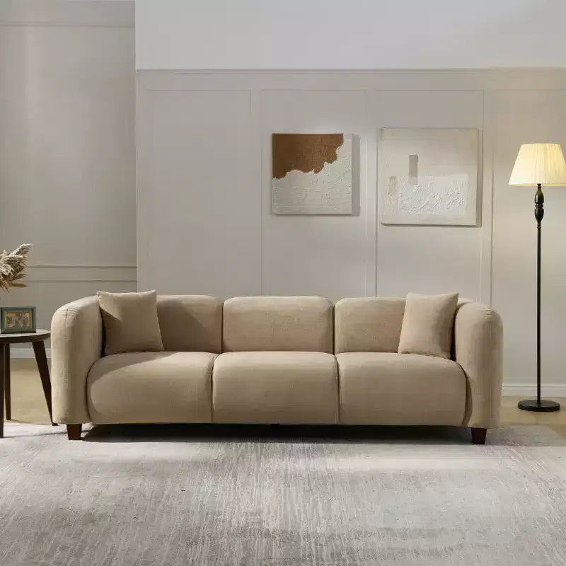 Christopher Knight Home Aldridge Canapé d'appartement moderne 87 - 3 places compact à faible profondeur