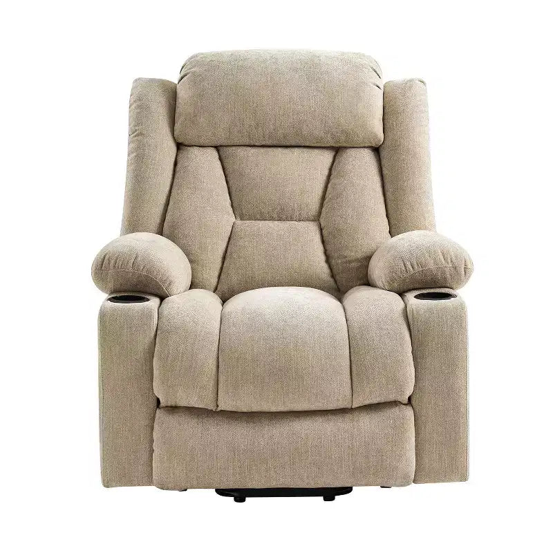Rex Power Lift Assist Recliner|Hulala Home-BEIGE