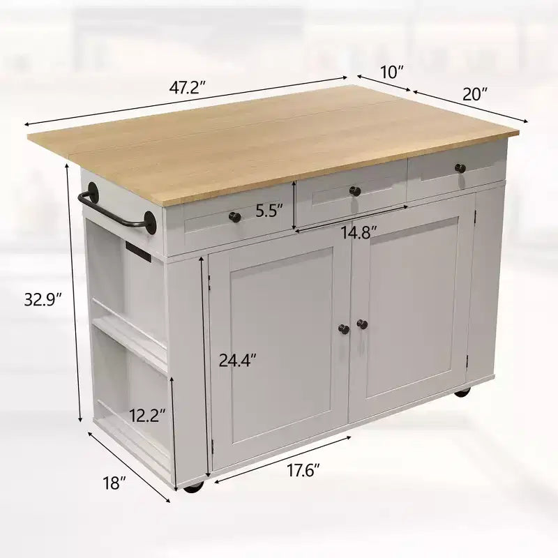 47.2 Dessertes de cuisine roulantes avec abattant et station de charge, armoires de rangement et porte-épices sur roulettes