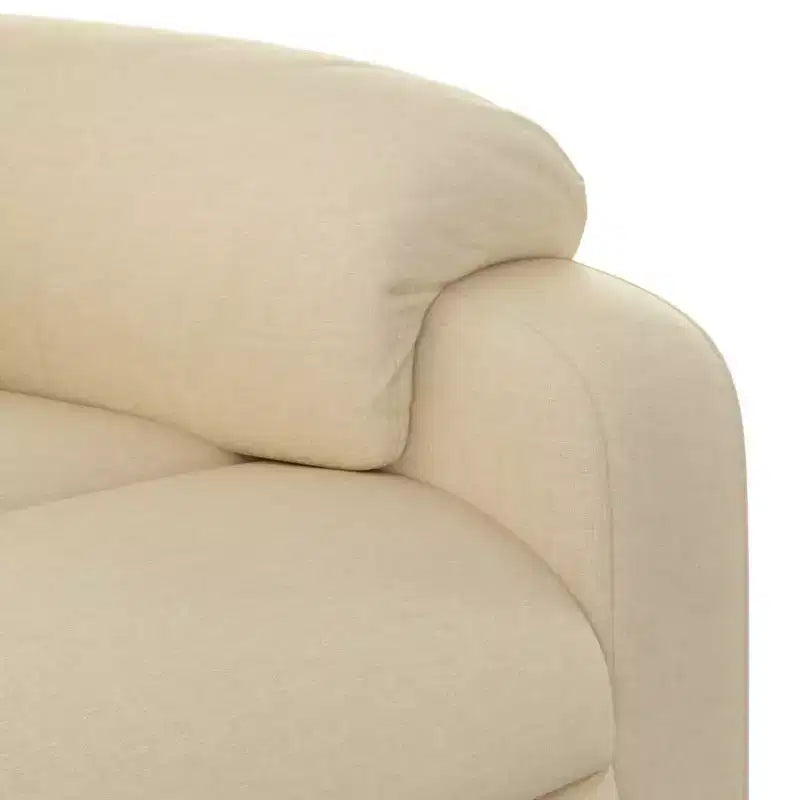 vidaXL Fauteuil de massage inclinable Polyester, Métal, Contreplaqué Simple