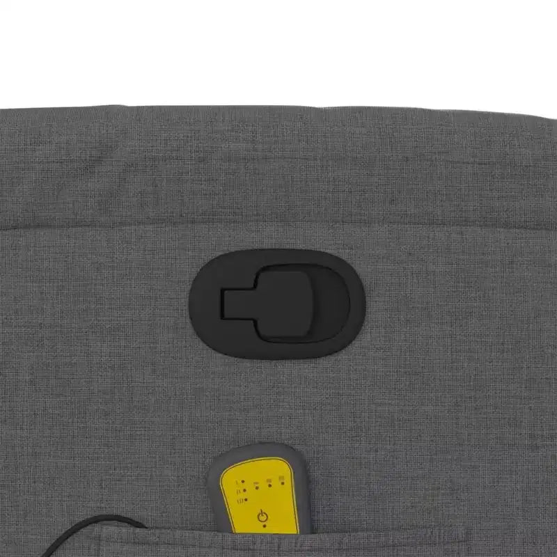 vidaXL Fauteuil de massage inclinable Polyester, Métal, Contreplaqué Simple