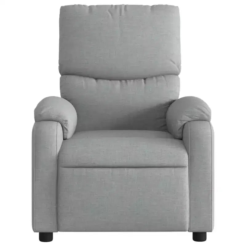 vidaXL Fauteuil de massage inclinable Polyester, Métal, Contreplaqué Simple