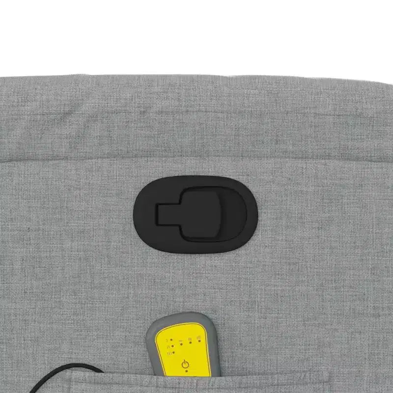 vidaXL Fauteuil de massage inclinable Polyester, Métal, Contreplaqué Simple