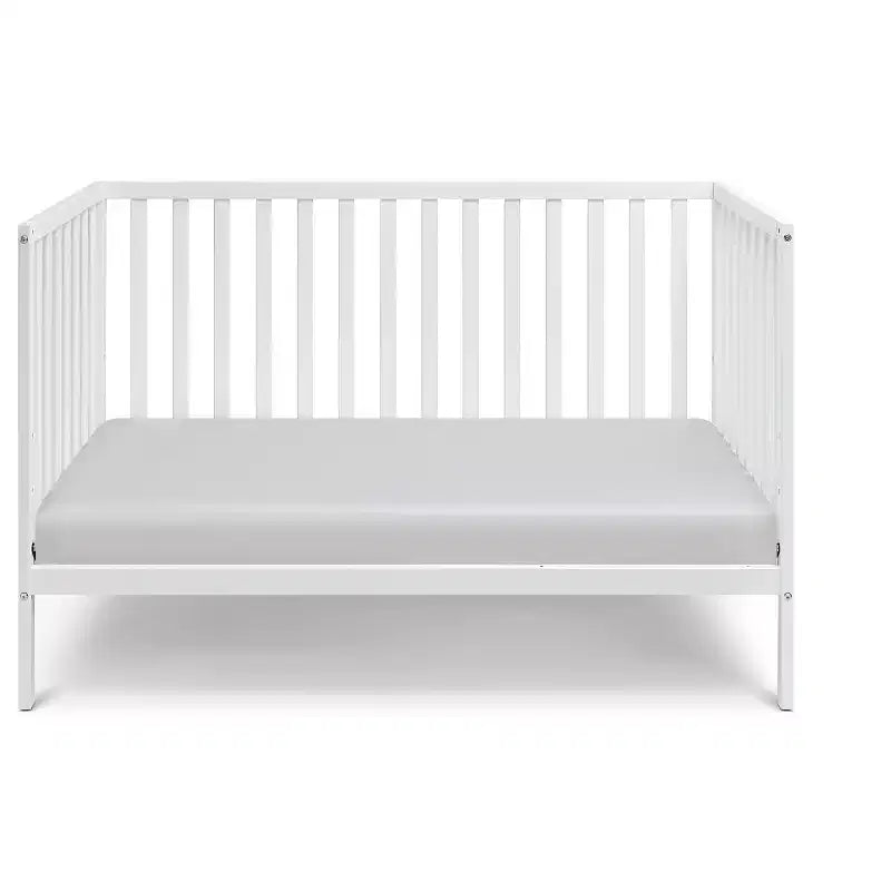 GDFStudio Petit Berceau Cododo Convertible 3-en-1 en Bois Massif