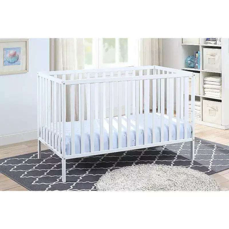 GDFStudio Petit Berceau Cododo Convertible 3-en-1 en Bois Massif