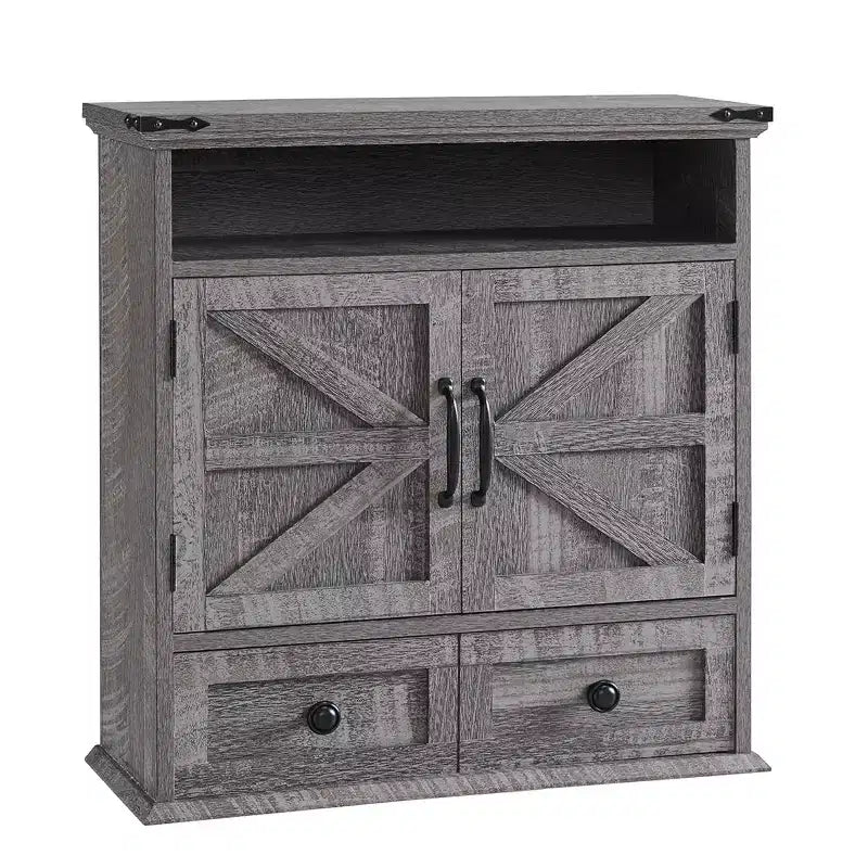 Armoire murale de salle de bain avec portes coulissantes, armoire à pharmacie au-dessus des toilettes, étagère réglable, tiroir de rangement pour salle de bain, cuisine, buanderie, entrée