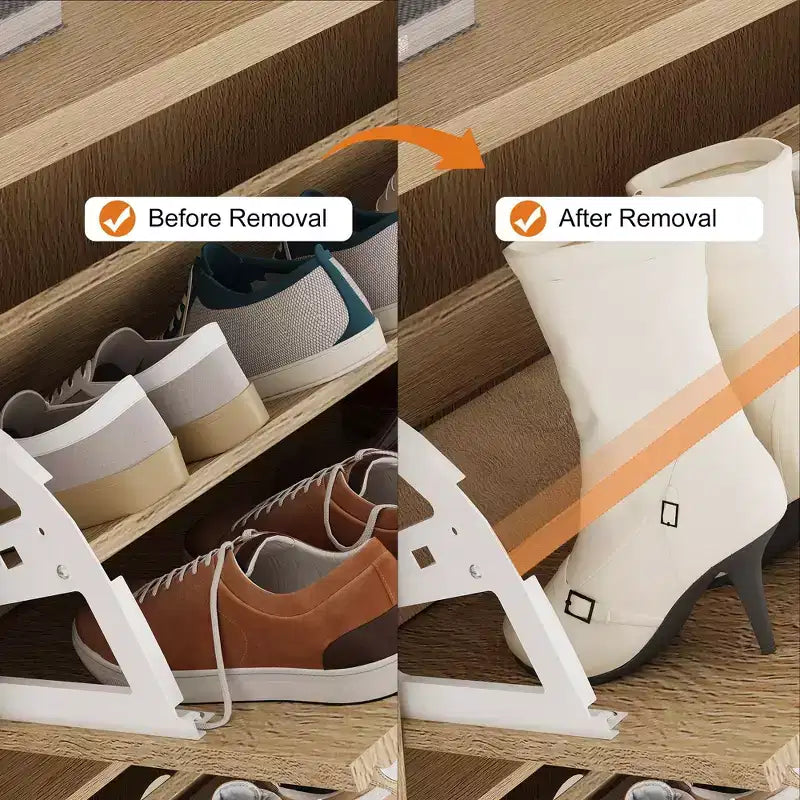 Meuble à chaussures Acekool Oak Fluted avec 3 tiroirs basculants, étagère réglable, organisateur étroit pour couloir et chambre à coucher