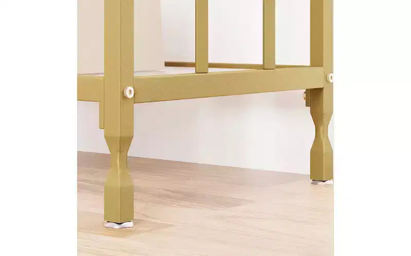 Console étroite, Table d'appoint petite pour canapé, Table de canapé étroite avec étagères pour entrée, couloir, salon, hall, bureau