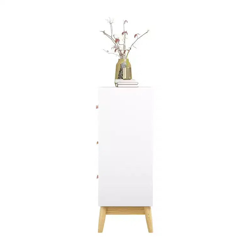 Commode à 3 tiroirs Meuble de rangement blanc Buffet à tiroirs – ModernLuxe