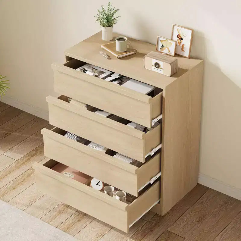 Buffet 3 tiroirs Acekool, meuble de rangement moderne pour salle à manger, chambre et entrée