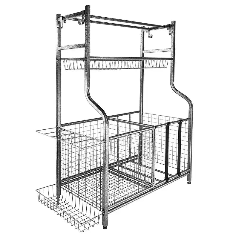 Storage Logic 36-in W x 42-in H x 16-in D Steel Gray Garage Storage System