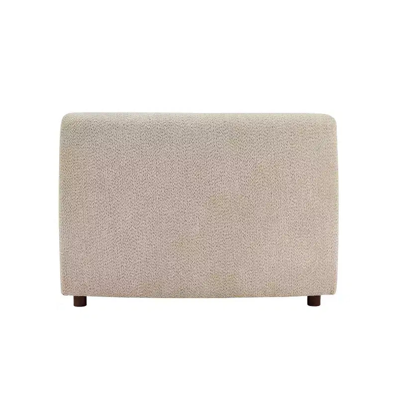 Canapé sectionnel Christopher Knight Home Cozelle 5 pièces moderne incurvé nuage en tissu bouclé