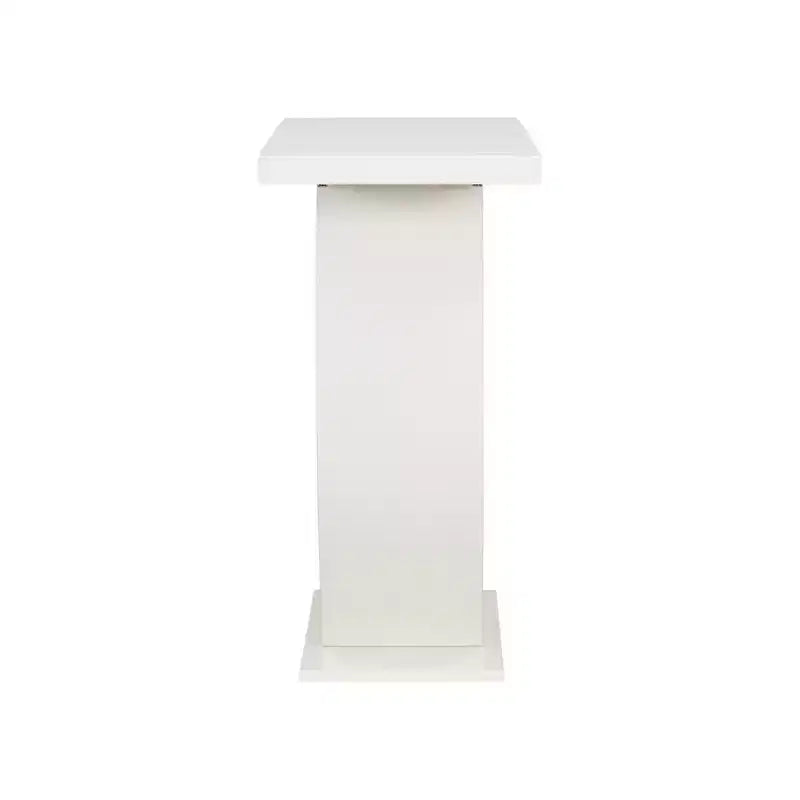 Table console et table d'entrée moderne Whisen, table de canapé robuste avec base en forme d'œuf