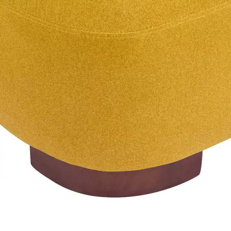 Christopher Knight Home Madison Fauteuil d'appoint moderne en tissu sans accoudoirs avec dossier roulé sculpté