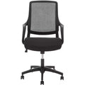 Sabrina Adjustable Desk Chair - Black - SEI
