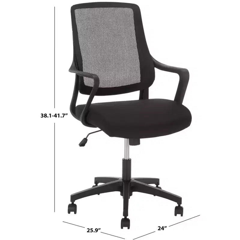 Fauteuil de bureau réglable Sabrina - Noir - SEI